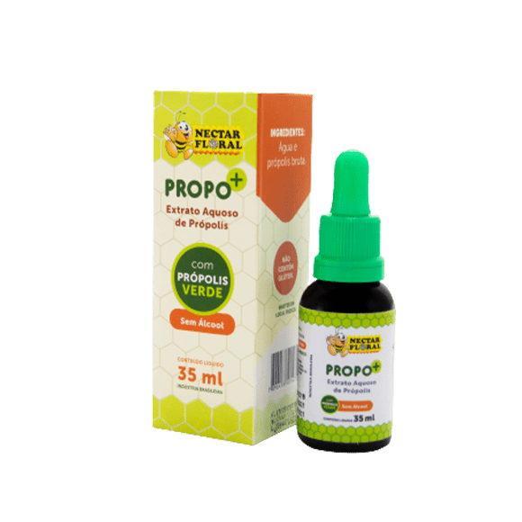 Alcohol-free green propolis extract (Propo +)