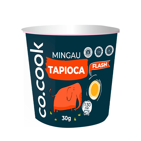 pudim tapioca