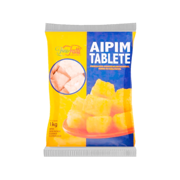 Aipim Tablete Congelado